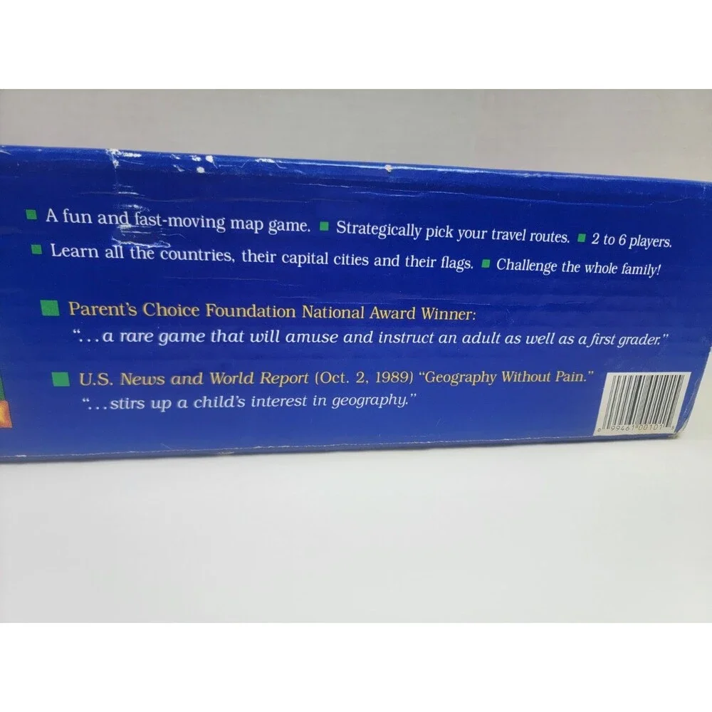Take Off! World Edition Geography Board Game Resource Games Missing 1 Jet